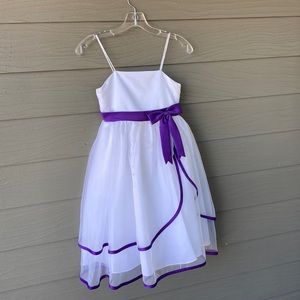 Alfred Angelo size girls 6, flower girl dress